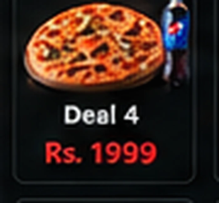 1 Small Pizza + Wings 5 Pcs + Drink 500ml